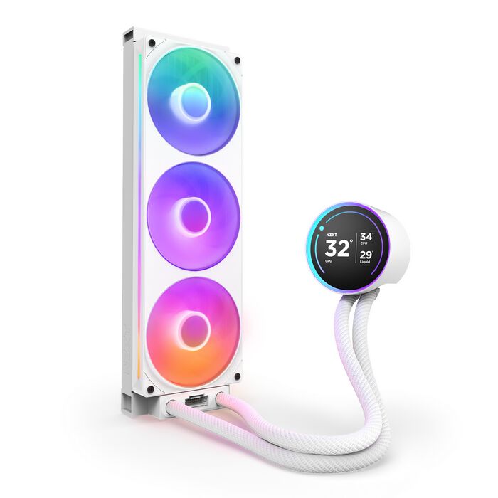 NZXT Kraken Elite 360 RGB RL-KR36E-W2 (ホワイト) ｜ パソコン通販の