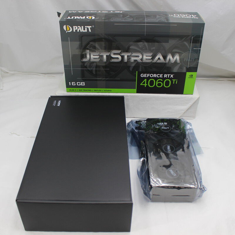中古 Palit NE6406T019T1-1061J(RTX4060Ti JetStream 16G) 175543