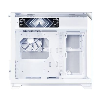 Lian-Li  O11 Vision-M Digital O11VMDW (MicroATX ガラスパネル ホワイト) 