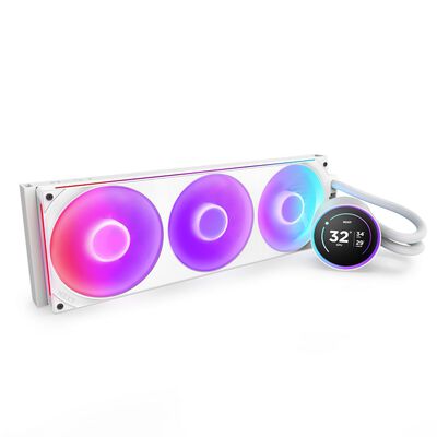 NZXT  KRAKEN ELITE 420 RGB RL-KR42E-W2 (ホワイト) 