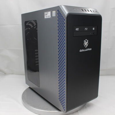 【通販センター】中古  THIRDWAVE GALLERIA SK(AMD Ryzen 7 3700X/16GB DDR4 (PC4)/SSD500GB/BD-RE/NVIDIA GeForce RTX 2070 SUPER 8GB/W11H64 MAR) 191812 