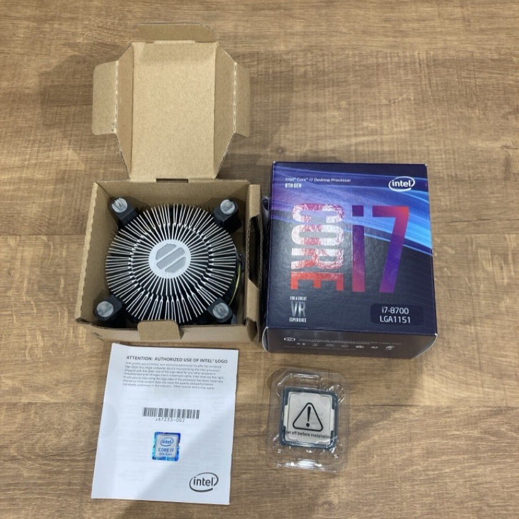 中古 INTEL Core i7 8700 (1151/3.20GHz/12M/C6/T12) 136198 （391492