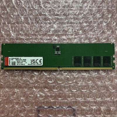 【宮崎恒久店】中古  キングストン KVR56U46BD8-32 [DDR5 PC5-44800 32GB] 5160000521 