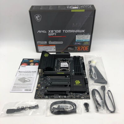 【郡山安積店】中古  MSI MAG X870E TOMAHAWK WIFI (X870E ATX AM5 DDR5) 175340 