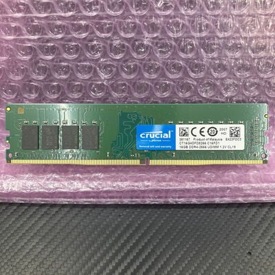 【富士青葉店】中古  PC4-21300 16GB デスクトップ用(DDR4-2666) 135638 