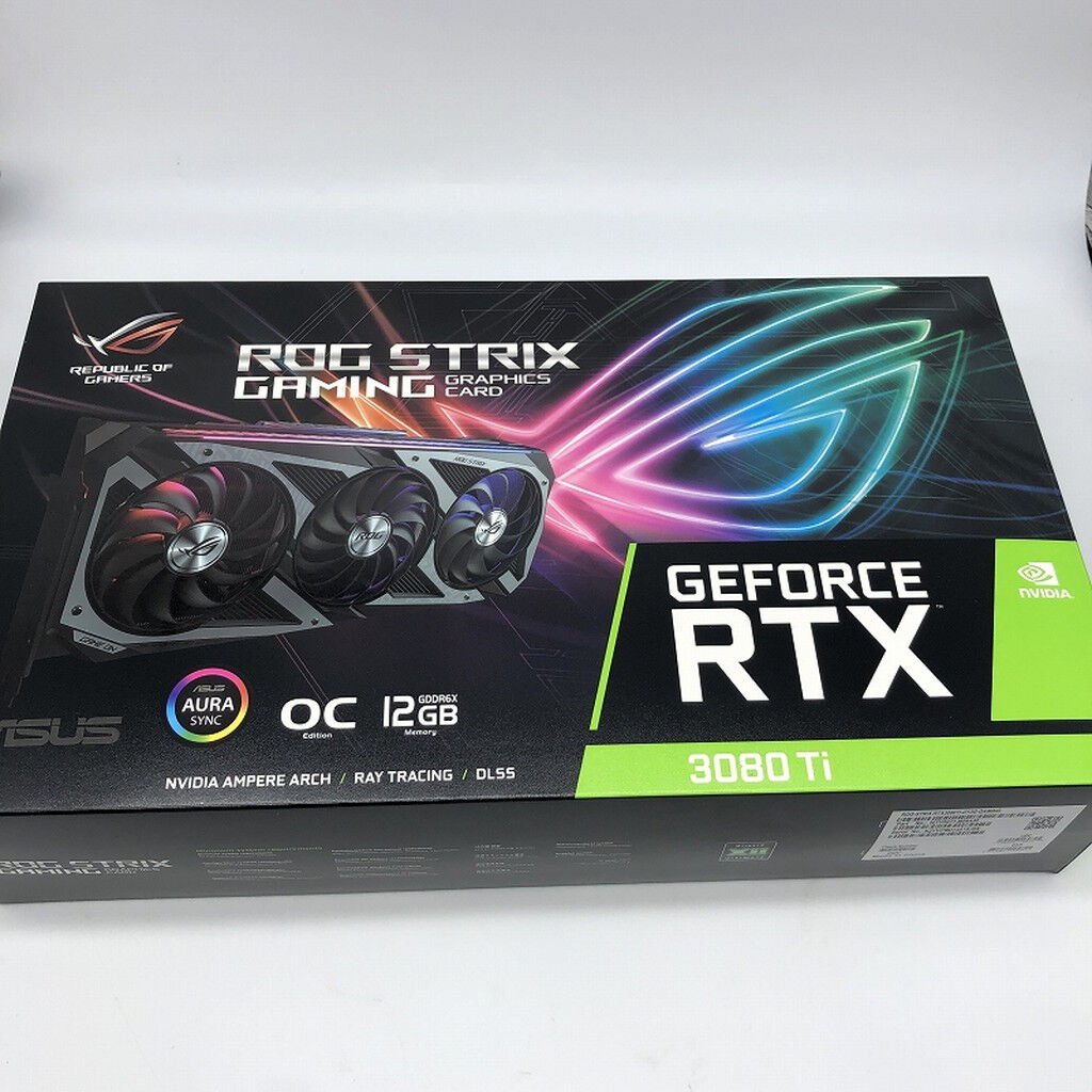 中古 ASUS ROG-STRIX-RTX3080TI-O12G-GAMING (RTX3080Ti 12GB) 146241