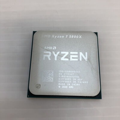 【徳島住吉店】中古  AMD Ryzen 7 5800X (AM4/3.8/36M/C8/T16/105W) 143915 