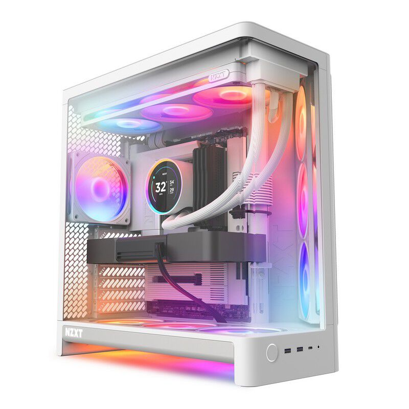 NZXT H6 RGB+ 2026 White CC-H62FW-P1 (ATX ガラス ホワイト