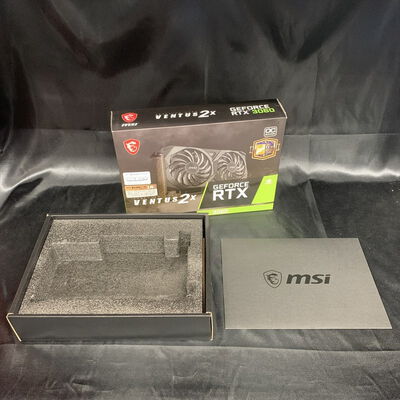 【横浜駅前店】中古  MSI GeForce RTX 3060 VENTUS 2X 12G OC (RTX3060 12GB) 144777 