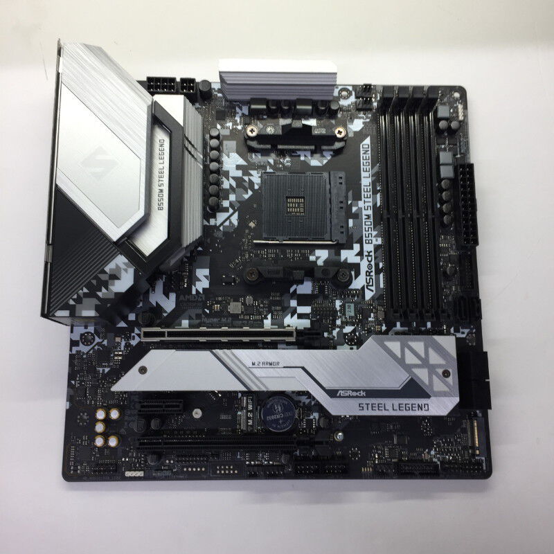 中古 ASRock B550M Steel Legend (B550 AM4 mATX DDR4) 142939