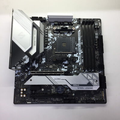 【千葉店】中古  ASRock B550M Steel Legend (B550 AM4 mATX DDR4) 142939 