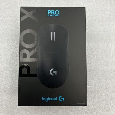 【新潟店】中古  Logicool PRO X SUPERLIGHT Wireless Gaming Mouse G-PPD-003WL-BK 146967 