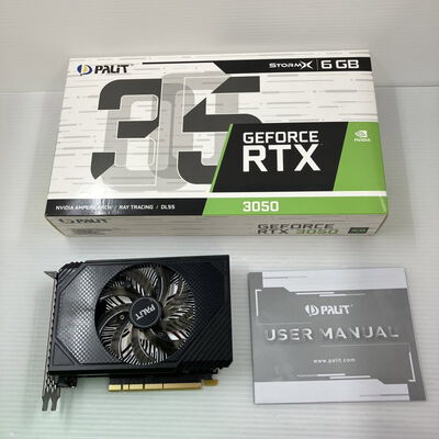 【秋葉原本店】中古  Palit NE63050018JE-1070F(RTX3050 StormX 6G) 192392 