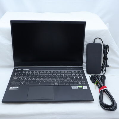 【通販センター】中古  THIRDWAVE GALLERIA GCL1650TGF200(Intel Core i5 10200H/16GB DDR4 (PC4)/SSD512GB/なし/NVIDIA GeForce GTX 1650 Ti 4GB/15.6/1920x1080/Wi-Fi/W11H64 MAR) 203471 