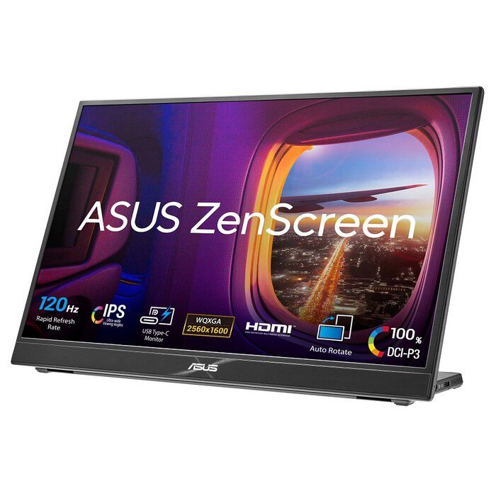ASUS ZenScreen MB16QHG (16インチワイド ポータブルモニター