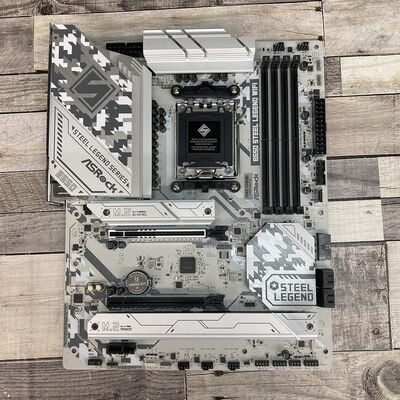 【広島店】中古  ASRock B650 Steel Legend WiFi (B650 AM5 ATX) 168306 