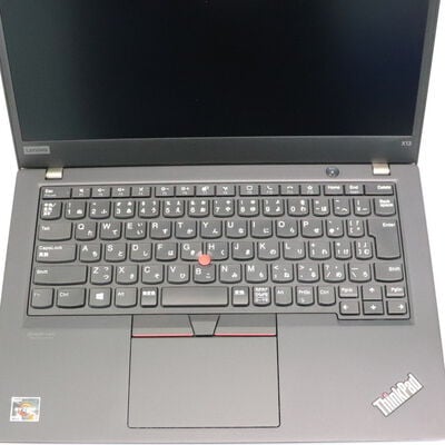 【札幌店】中古  LENOVO ThinkPad X13 (AMD Ryzen 5 Pro 4650U 2.10GHz/32GB/SSD256GB/-/オンボード/13.3/1920x1080/Wi-Fi/WEBCAM/W11P/Microsoft Office Home and Business 2024) 184183 