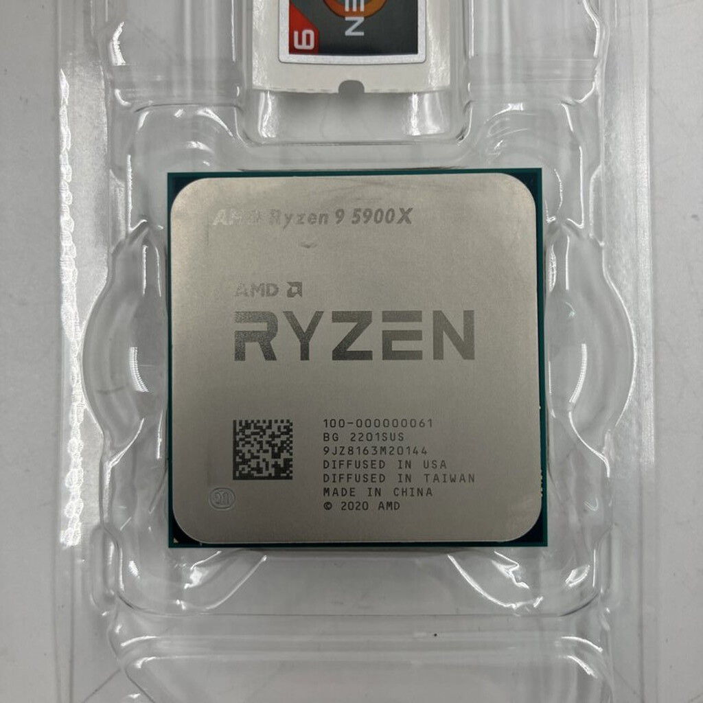 中古 AMD Ryzen 9 5900X (AM4/3.7/70M/C12/T24/105W) 143914 （366635