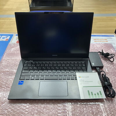 【宮崎恒久店】中古  Mouse Mpro-NB420HW11 (Intel Core i5 1135G7 2.4GHz/16GB/SSD256GB/-/オンボード/14/1920x1080/Wi-Fi/WEBCAM/W11P/Microsoft Office Home and Business 2024) 187000 