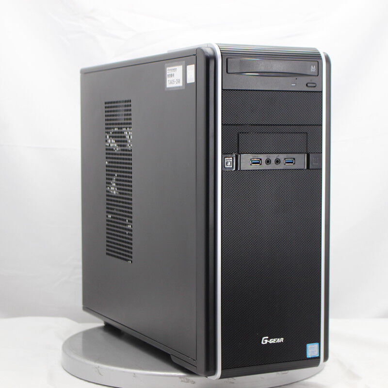 中古 TSUKUMO G-GEAR(Intel Core i7 8700/16GB DDR4 (PC4)/SSD1TB/DVD