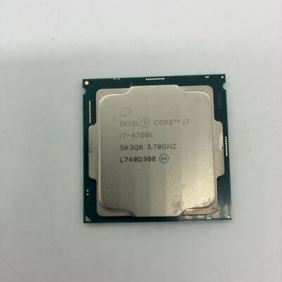 【宇都宮鶴田店】中古  INTEL Core i7 8700K (1151/3.70GHz/12M/C6/T12) 136197 