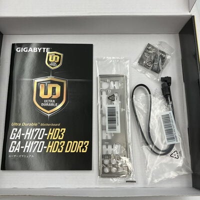【新潟店】中古  GIGABYTE GA-H170-HD3 (H170 1151 ATX DDR4) 131020 