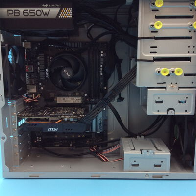 【秋葉原本店】中古  FRONTIER_FRGAB450F/WS8/NTK(Ryzen_5_3600/4GB/SSD256GB/GTX1660S/W11H) 3410013736 