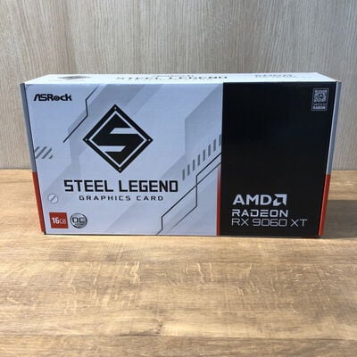 【姫路店】中古  ASRock RX9060XT SL 16GO(RX9060XT Steel Legend 16G) 179896 