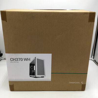 【白山FM松任店】中古  DEEPCOOL CH370 WH(mATX ｶﾞﾗｽ WH) 4950001157 