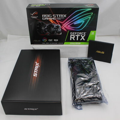 【通販センター】中古  ASUS ROG-STRIX-RTX2060S-O8G-EVO-V2-GAMING（RTX2060SUPER 8GB） 3480040603 