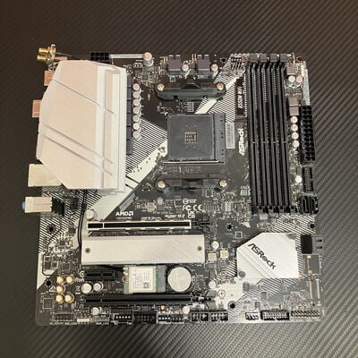【富士青葉店】中古  ASRock B550M WiFi (B550 AM4 mATX DDR4) 5070001165 