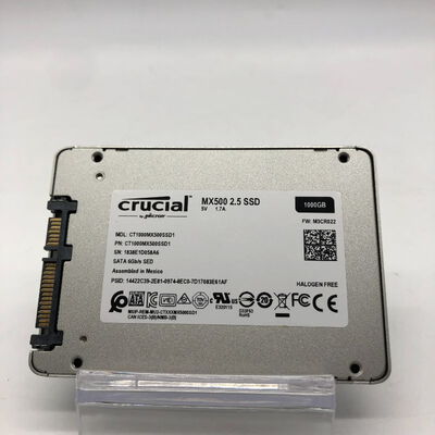 【郡山安積店】中古  Crusial CTT1000MX500SSD1 (2.5ｲﾝﾁ/1TB) 4640003124 