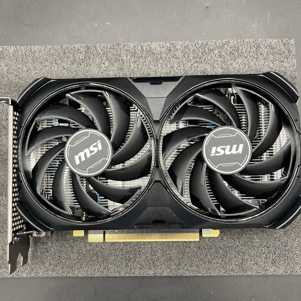 中古 MSI GeForce RTX 4060 Ti VENTUS 2X BLACK 8G OC(RTX4060Ti 8GB