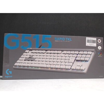 【前橋ｲﾝﾀｰｱｶﾏﾙ店】中古  Logicool G515 RAPID TKL G515-TKL-RTWH (ホワイト) 4540001831 