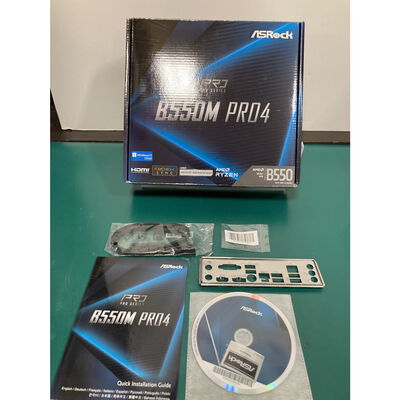 【富山本郷店】中古  ASRock B550M Pro4 (B550 AM4 mATX DDR4) 142938 