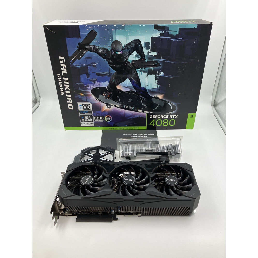 カピバラ【新品未開封】 中古 玄人志向 GG-RTX4080-E16GB/OC/TP (RTX4080 16GB) 153297