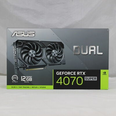 【通販センター】中古  ASUS DUAL-RTX4070S-12G-EVO (RTX4070 Super 12G) 3480034080 