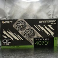 中古  Palit NED407TV19K9-1043W GamingPro White OC (RTX4070Ti 12GB) 5250001091 