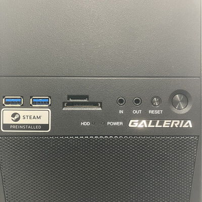【新潟店】中古  THIRDWAVE GALLERIA RT5 (Ryzen 5 2600/16GB/SSD256GB/HDD1TB/GTX1660Ti/W11H) 3290006770 