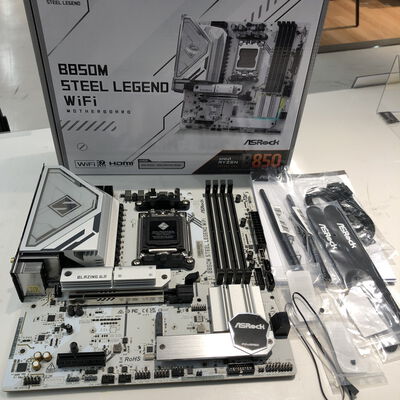 【姫路店】中古  ASRock B850M Steel Legend WiFi (B850 AM5 mATX) 175468 
