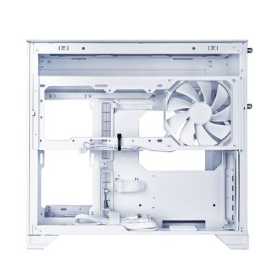 Lian-Li  O11 Vision-M O11VMW (MicroATX ガラス ホワイト) 