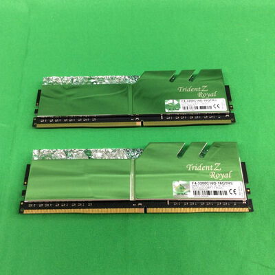 【川崎店】中古  G.SKILL F4-3200C16D-16GTRS(PC4-25600 8GB&times;2 デスクトップ用) 3170006883 