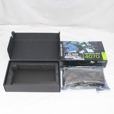 中古  玄人志向 GG-RTX4070-E12GB/DF（RTX 4070 12GB） 3480033125 