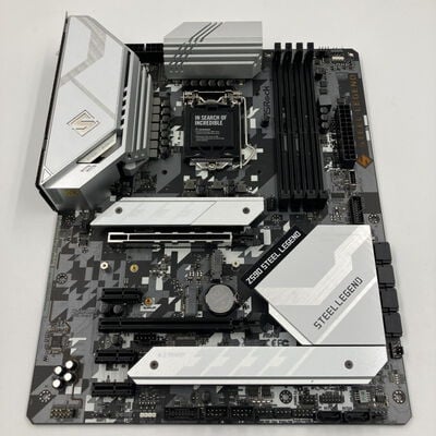 【なんば店】中古  ASRock Z590 Steel Legend (Z590 1200 ATX DDR4) 144863 