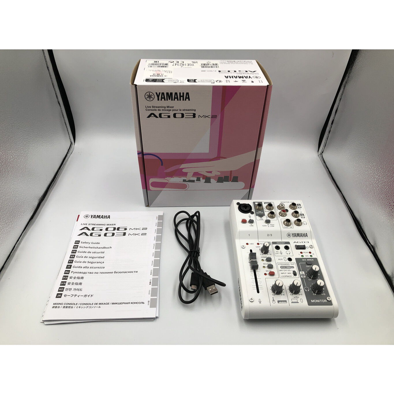 中古 YAMAHA AG03 MK2 White 4680003608 （367207） ｜ パソコン通販の