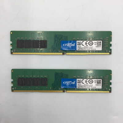 【白山FM松任店】中古  8GB 2枚組(合計16GB) PC4-17000/DDR4-2133 デスクトップ用 190928 