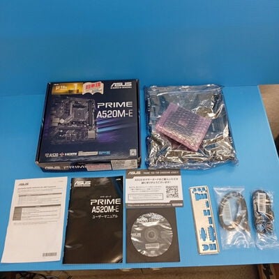 【大須店】中古  【付属品欠品】 ASUS PRIME A520M-E (A520 AM4 mATX DDR4) 3480039909 