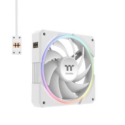 Thermaltake  TS120 EX RGB 3Pack Fan White CL-F207-PL12SW-A (120mm ホワイト 3個パック) 