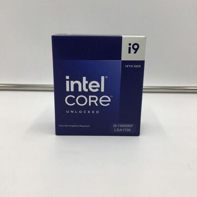 【白山FM松任店】中古  INTEL Core i9 14900KF BOX(1700/3.2G/36M/C24/T32) 4950001782 