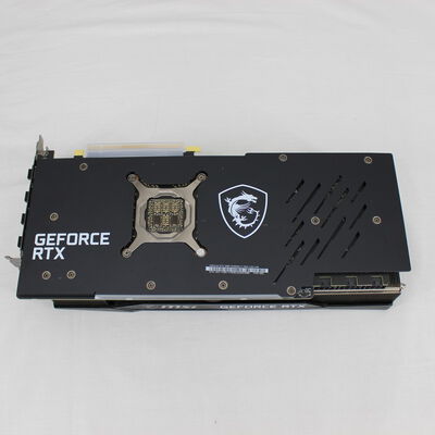 【通販センター】中古  MSI GeForce RTX 3080 GAMING Z TRIO 12G LHR（RTX3080 12GB） 3480034468 